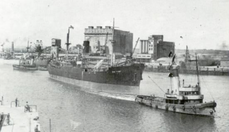 Irish Plane with tug