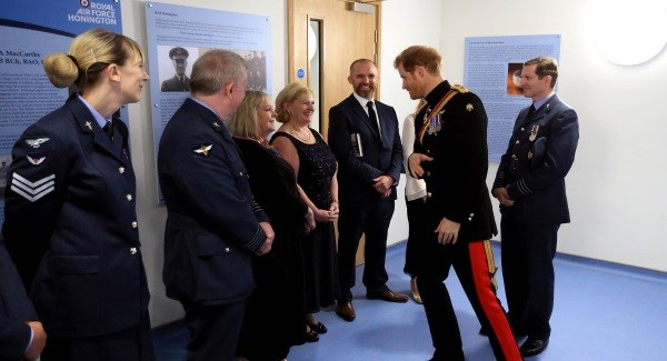 Prince Harry DrAidanMacCarthy Plaque large