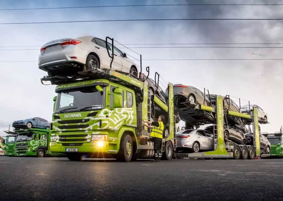 green tiger logistics ireland and UK